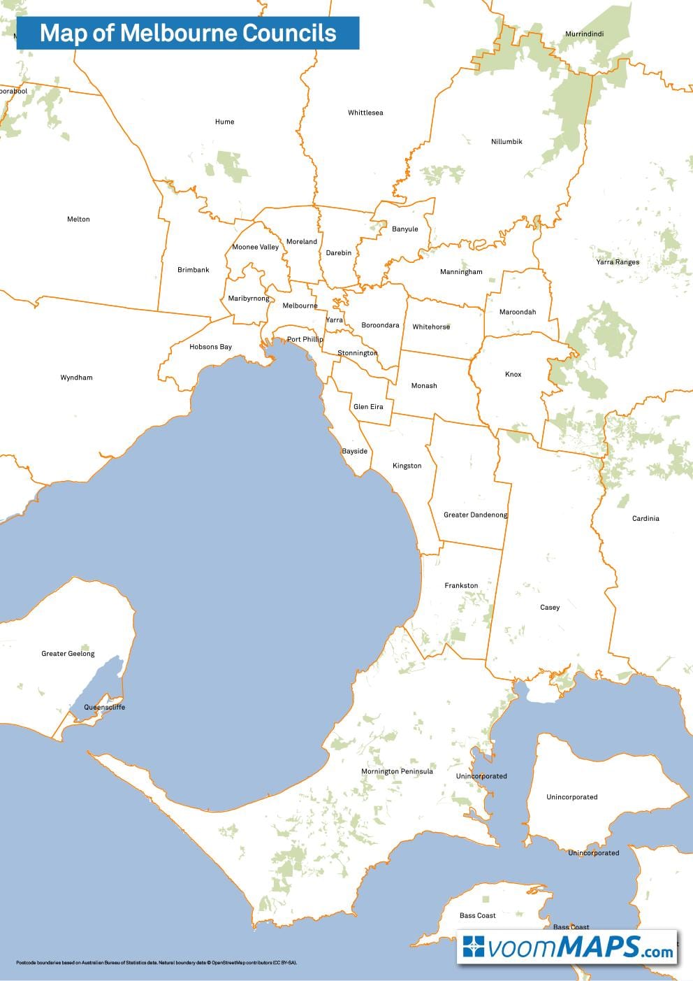 Melbourne konseyleri göster