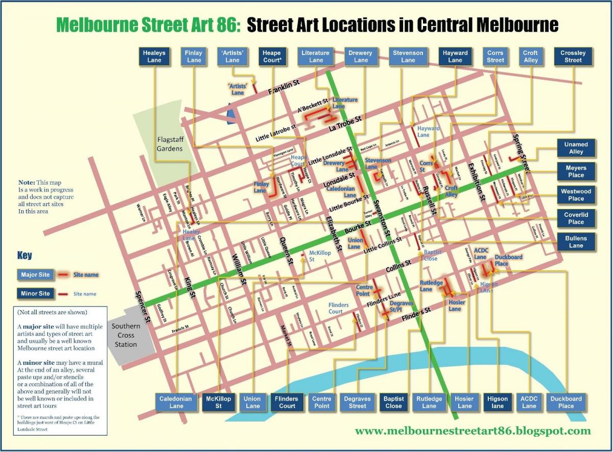 Melbourne yol haritası