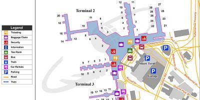 Melbourne Uluslararası Havaalanı Haritayı göster