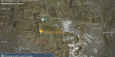 Harita Melbourne airport