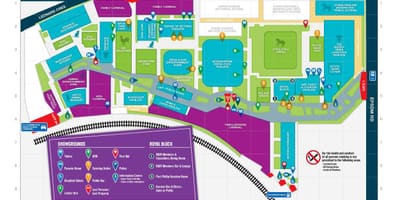Melbourne Müzesi haritası