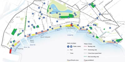 Melbourne plajları göster