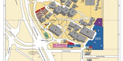 Monash Üniversitesi kampüs haritası